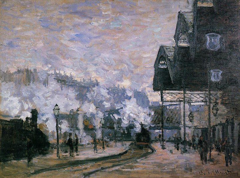 the Western Region Goods Sheds, Claude Monet